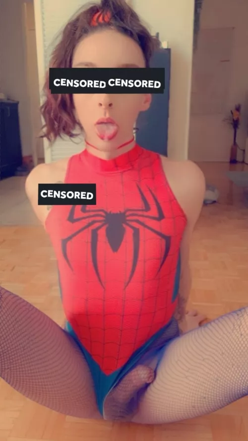 Friendly neighbourhood spider slut. by Substantial_Emu3648
