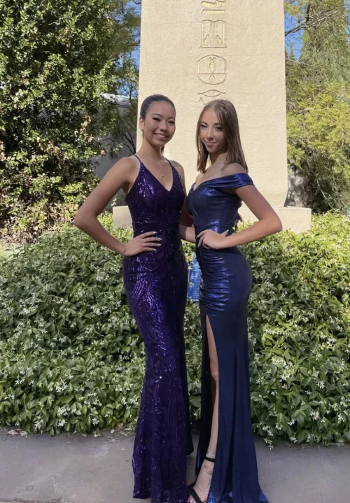 Friends in Tight Dresses by BingBong973