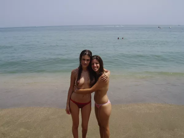 Friends or sisters? Whatcha think? by NaturistPictures