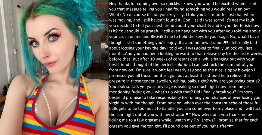 Friendzoned keyholders 1/3 by WintersCuck