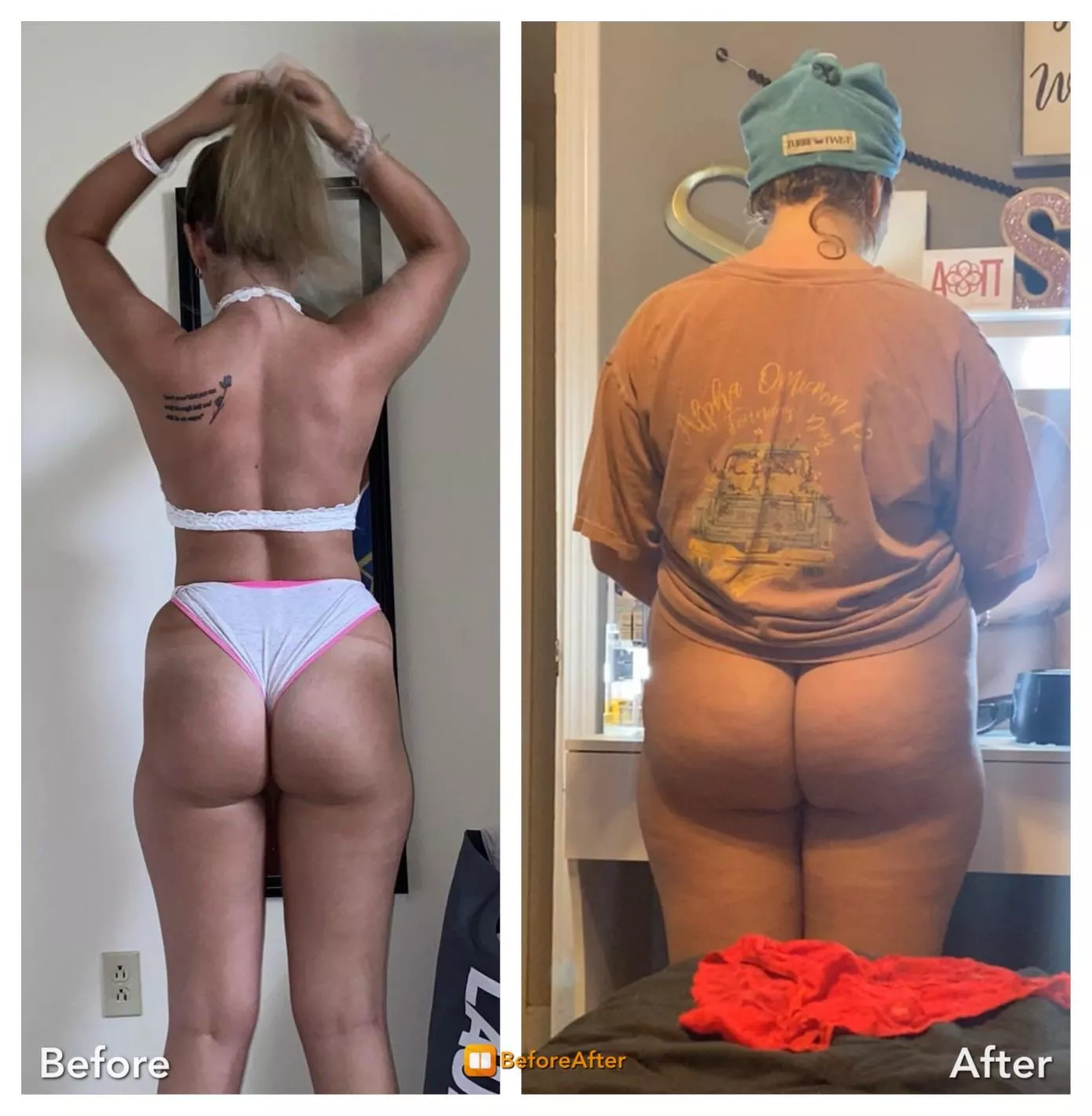 From athletic booty to too much fast food booty posted by keaton932