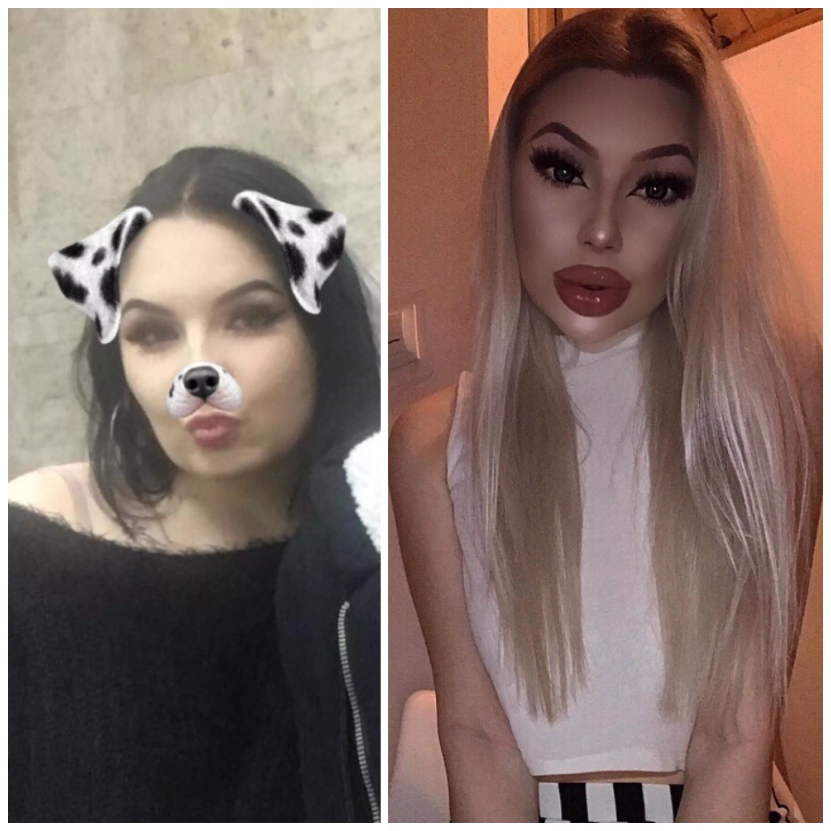 from basic to plastic barbie👸🏼✨ posted by charlotteventurax