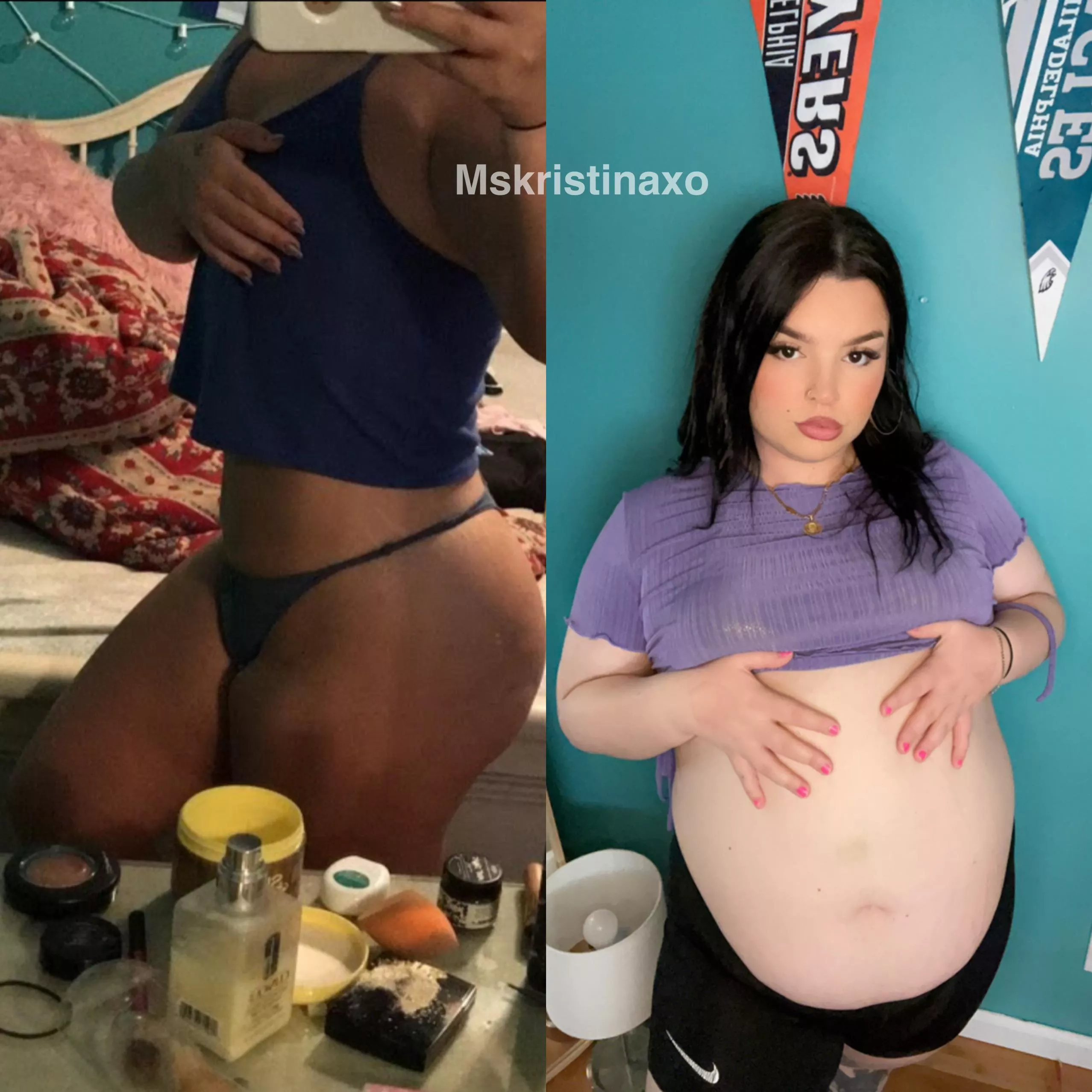 From being on the stair stepper everyday to breaking bed frames 🤤 posted by mskristinaxo