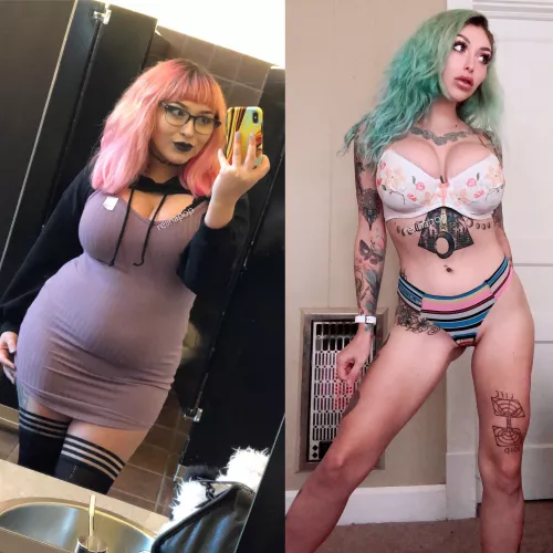 from chubby nred to airhaed bimbo by amuckbomb