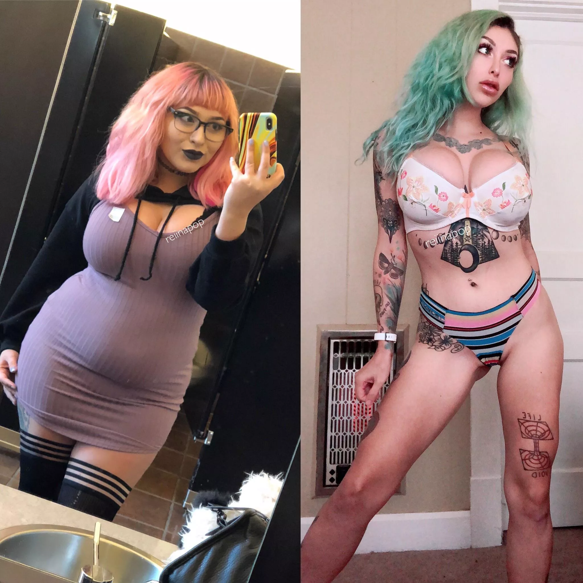 from chubby nred to airhaed bimbo posted by amuckbomb