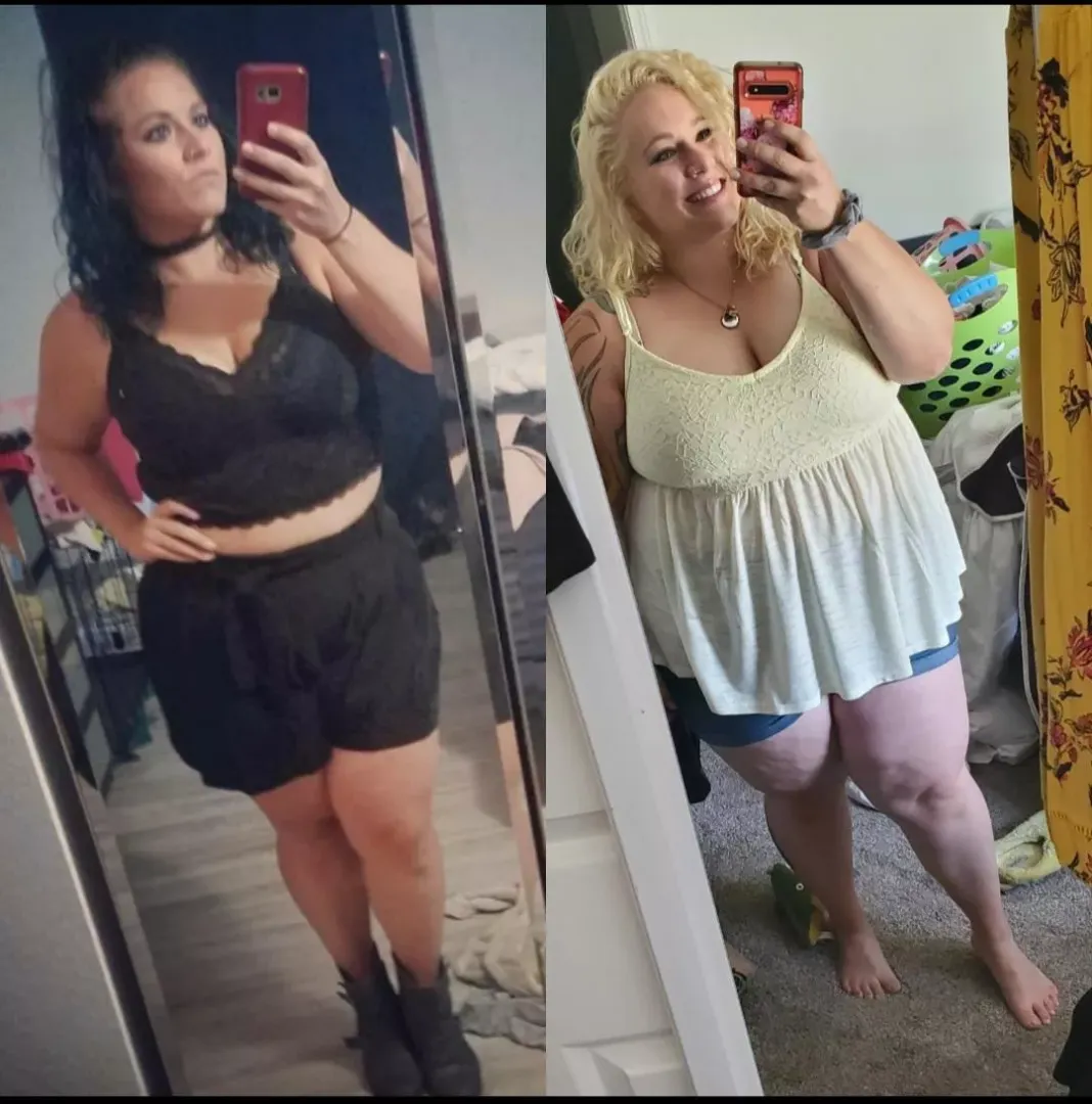 From dark and small to light and bubbly 🌞 posted by yanamissyana