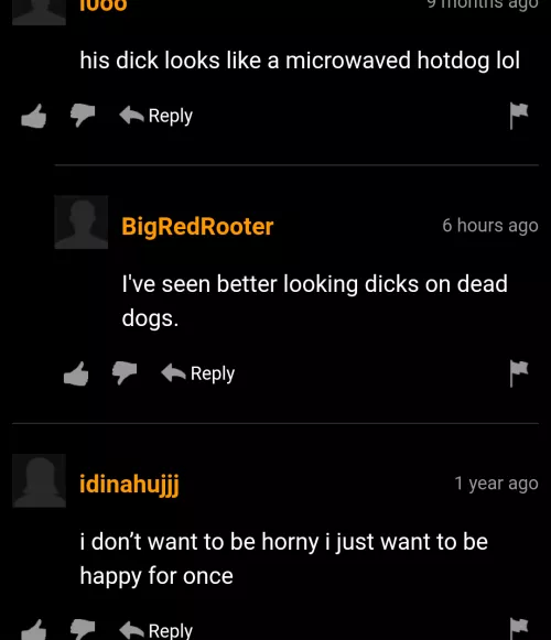 From dead dog dicks to wanting to be happy by rcdehaai