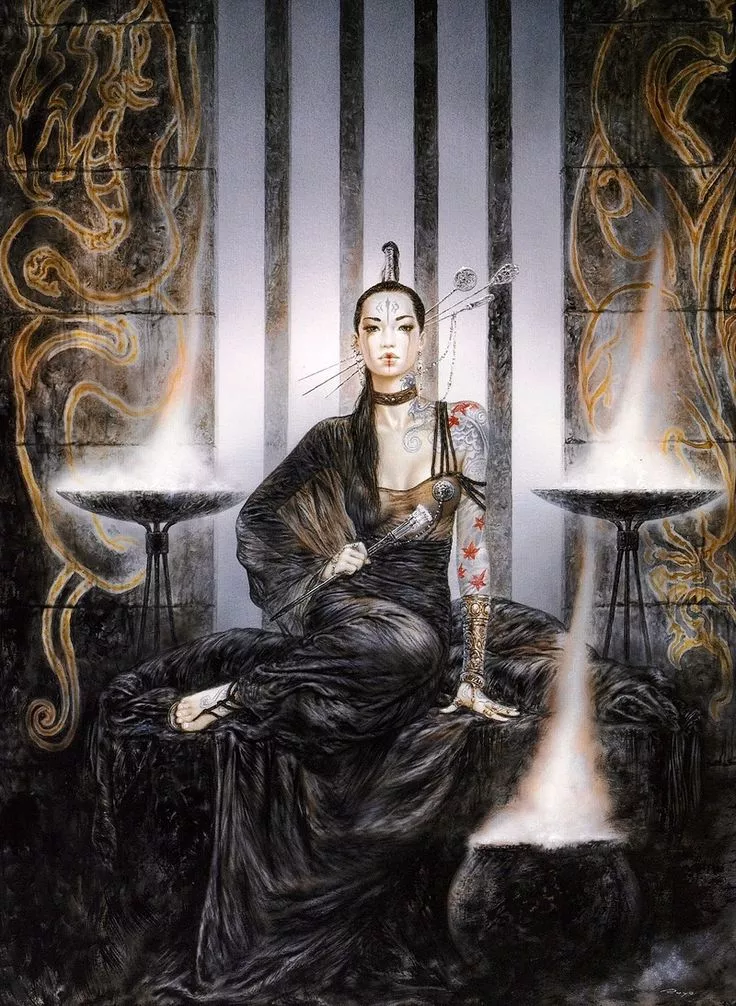 from Dead Moon by Luis Royo posted by Diffeomorphism