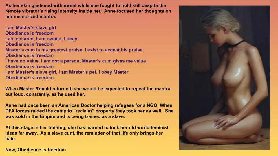 From Doctor without borders, to slave who takes orders. posted by LordOseleon