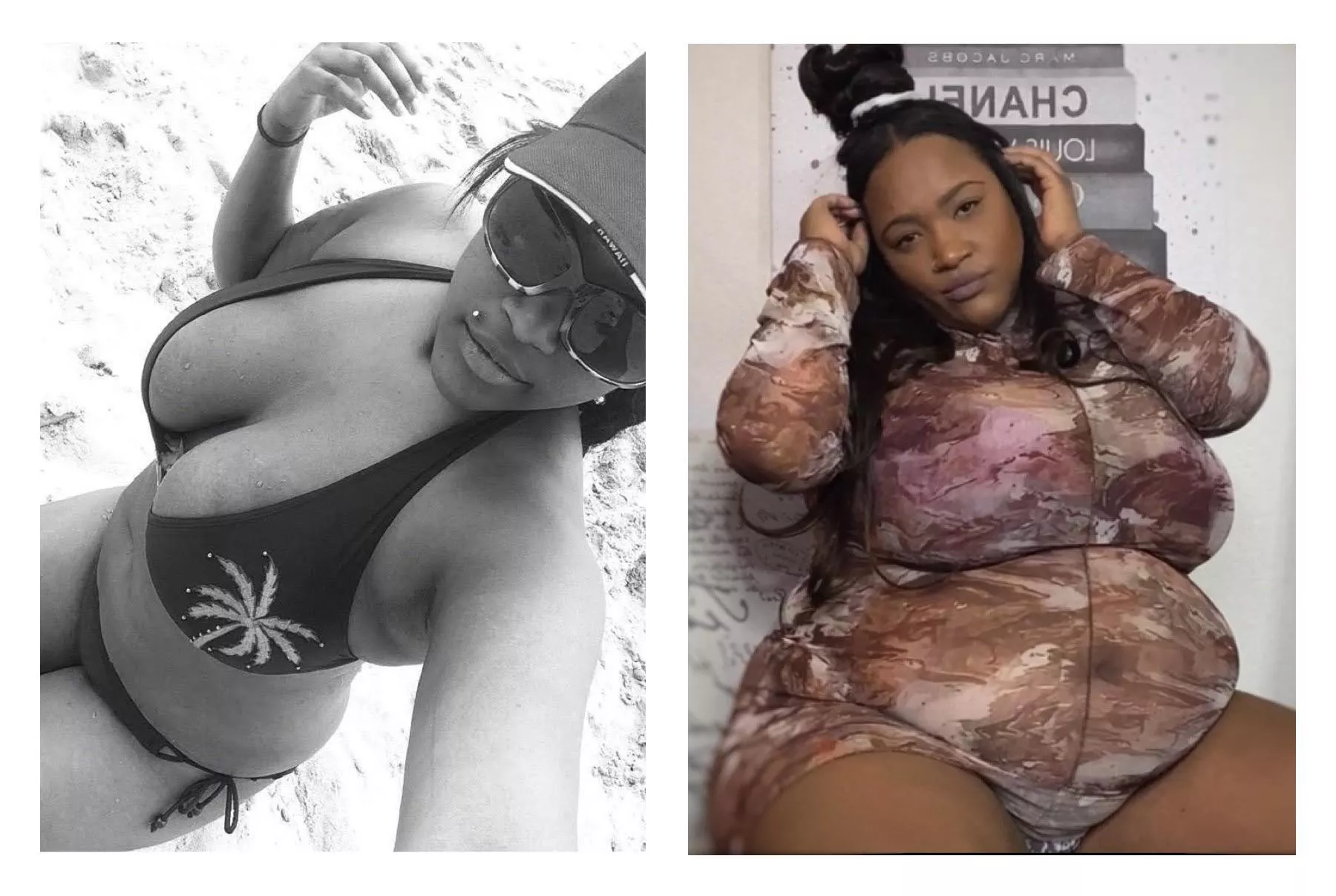 from flat belly to fat belly 🥰 posted by Chyy_Starr