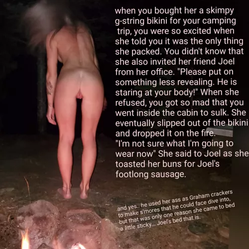 From our first camping trip. by pleaseletmeletyou1