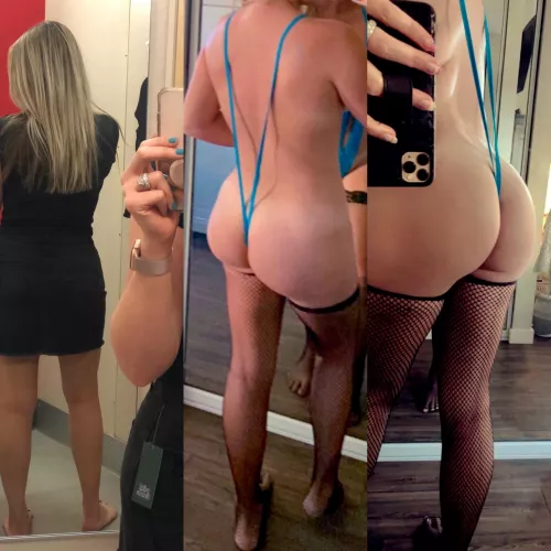 From the back 🍑 by trashpanda801