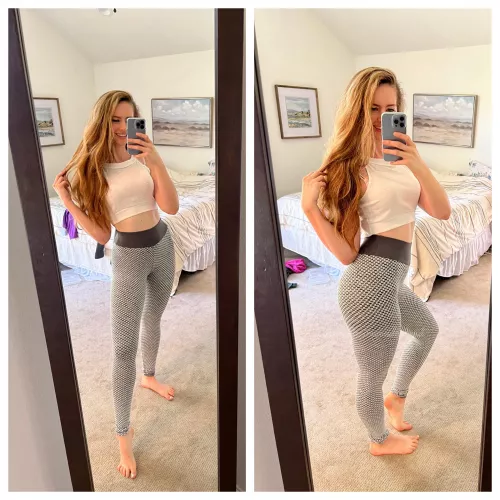 Front and side view by festivalfashionista