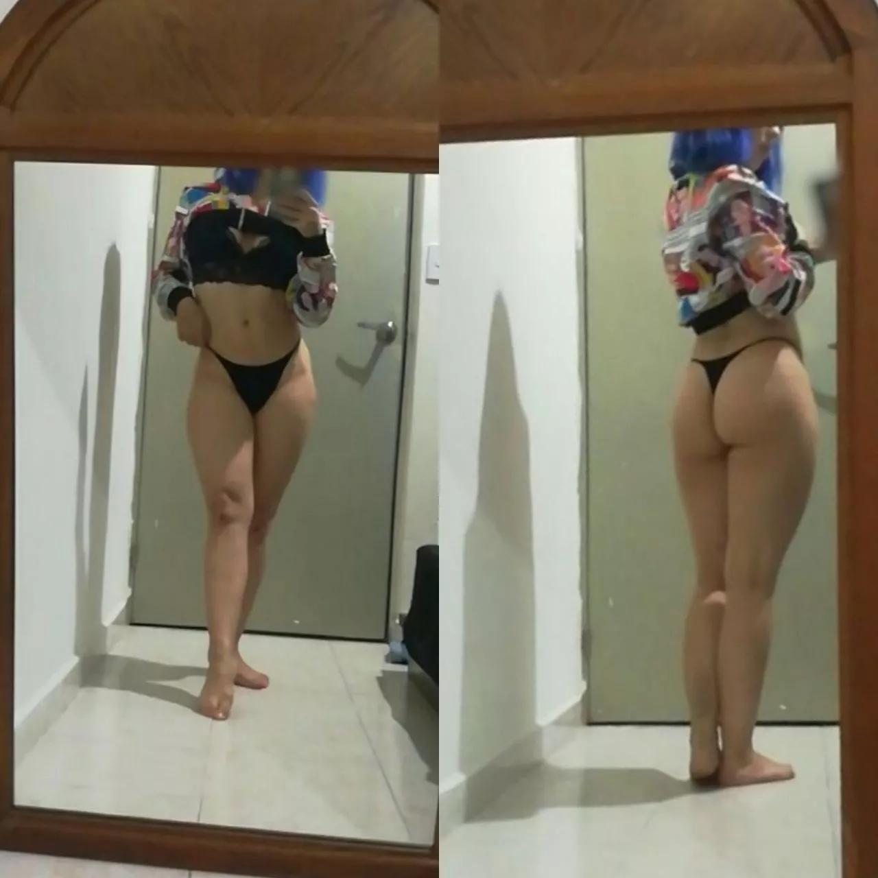 Front or back? I can't really decide 😏 [F] posted by CecilleBiNight