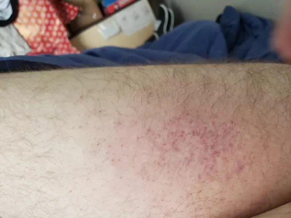 Frontal thigh spanking by my wife for playing video games instead of chores and spending time with her. She wants other suggestions to sink the lesson? by Panther7671