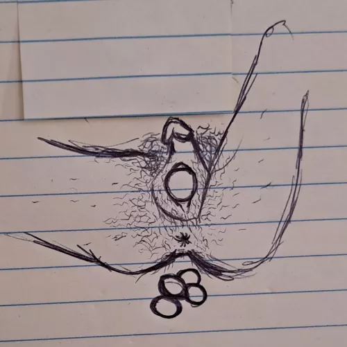 [FTM] Self portrait of egg laying by mall_elf