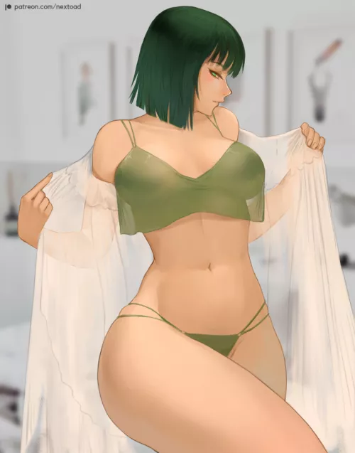Fubuki in transparent lingerie [One Punch Man] by UnseeableQuestions