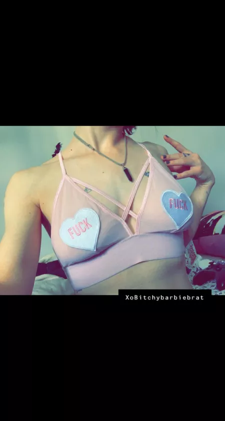 “Fuck” 🤍💦 by BitchyBarbieBrat