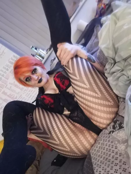 Fuck me in my fishnets please? 🥵 by Professional-Copy653
