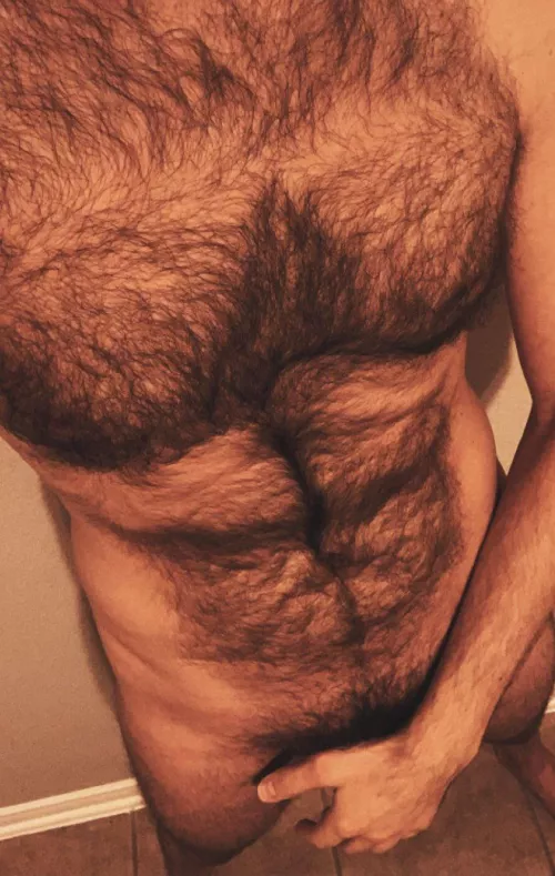 Full '70s pornstar, with furry tits and full bush. by jerseyjaxoff