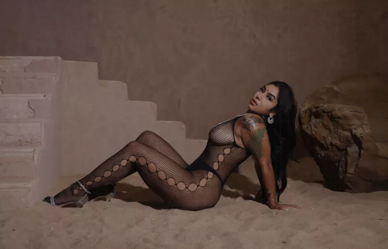 Full fishnet bodysuit by Boomshakhalaka