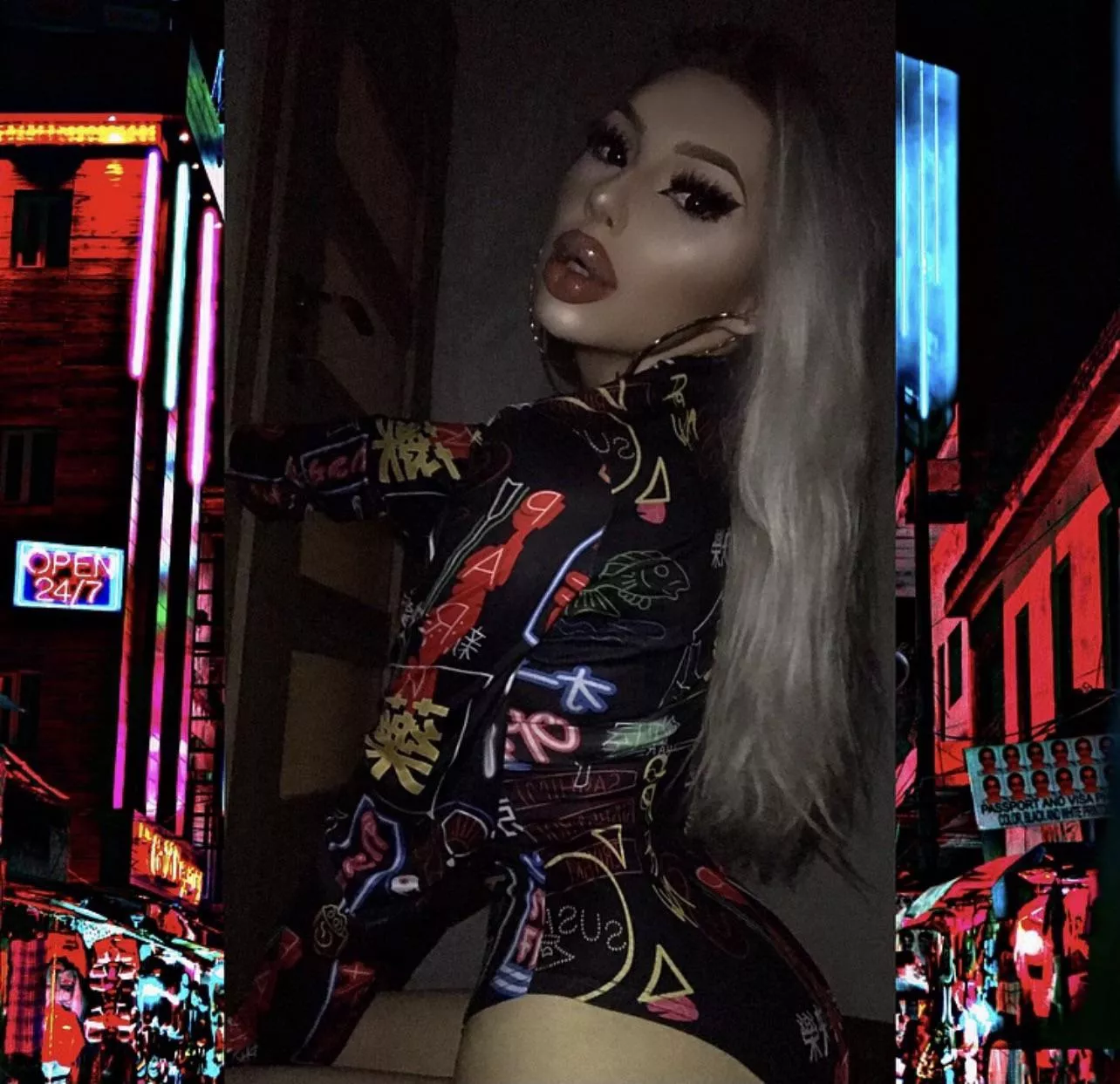 full glam makeup😈❤️‍🔥 posted by charlotteventurax