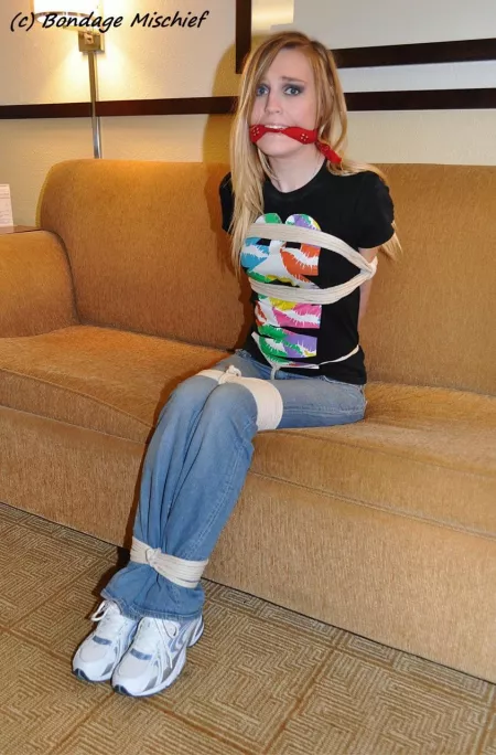 Fully clothed, tightly bound by CassowaryElectron