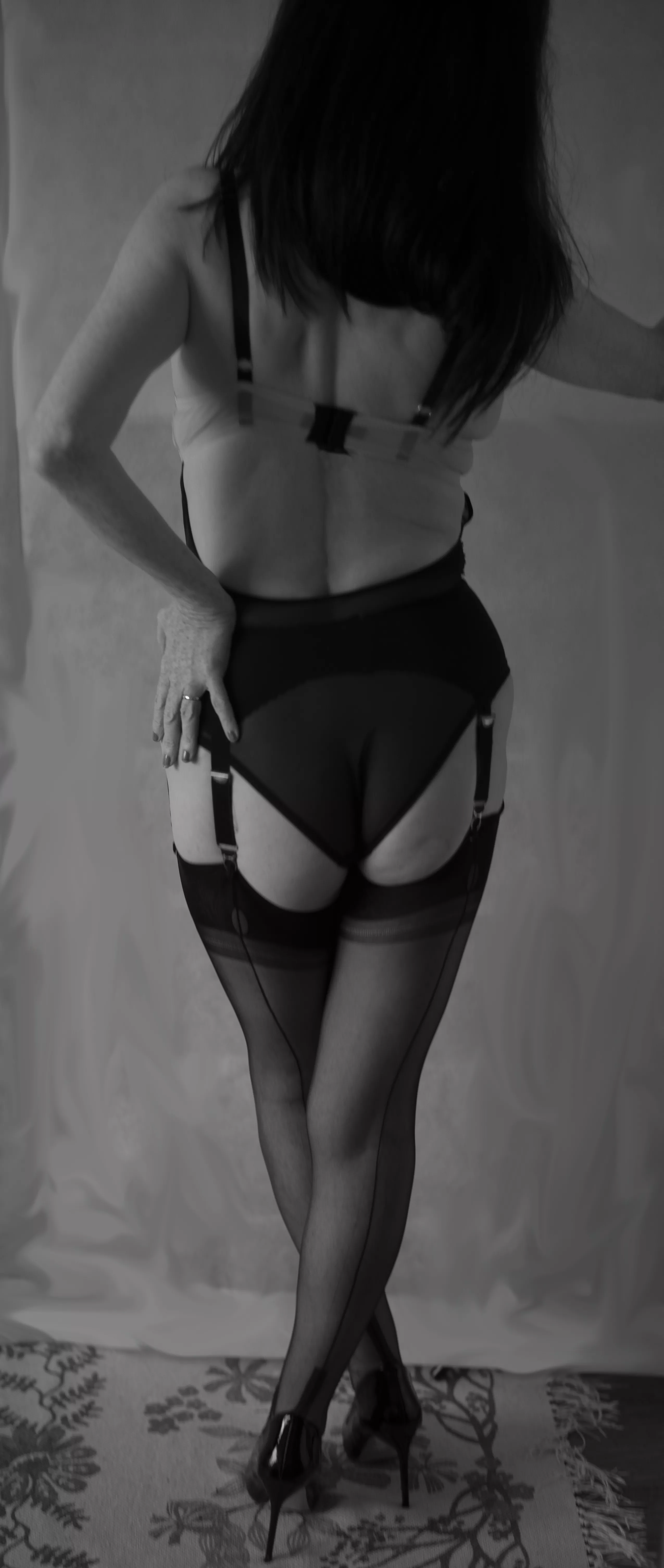 Fully Fashioned Stockings---A retro dream. posted by MatureSara