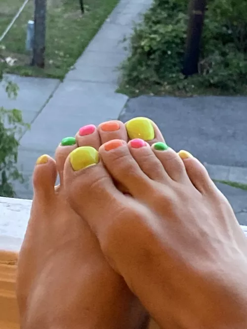 Fun end of summer nails :) by dammit_im_on_reddit