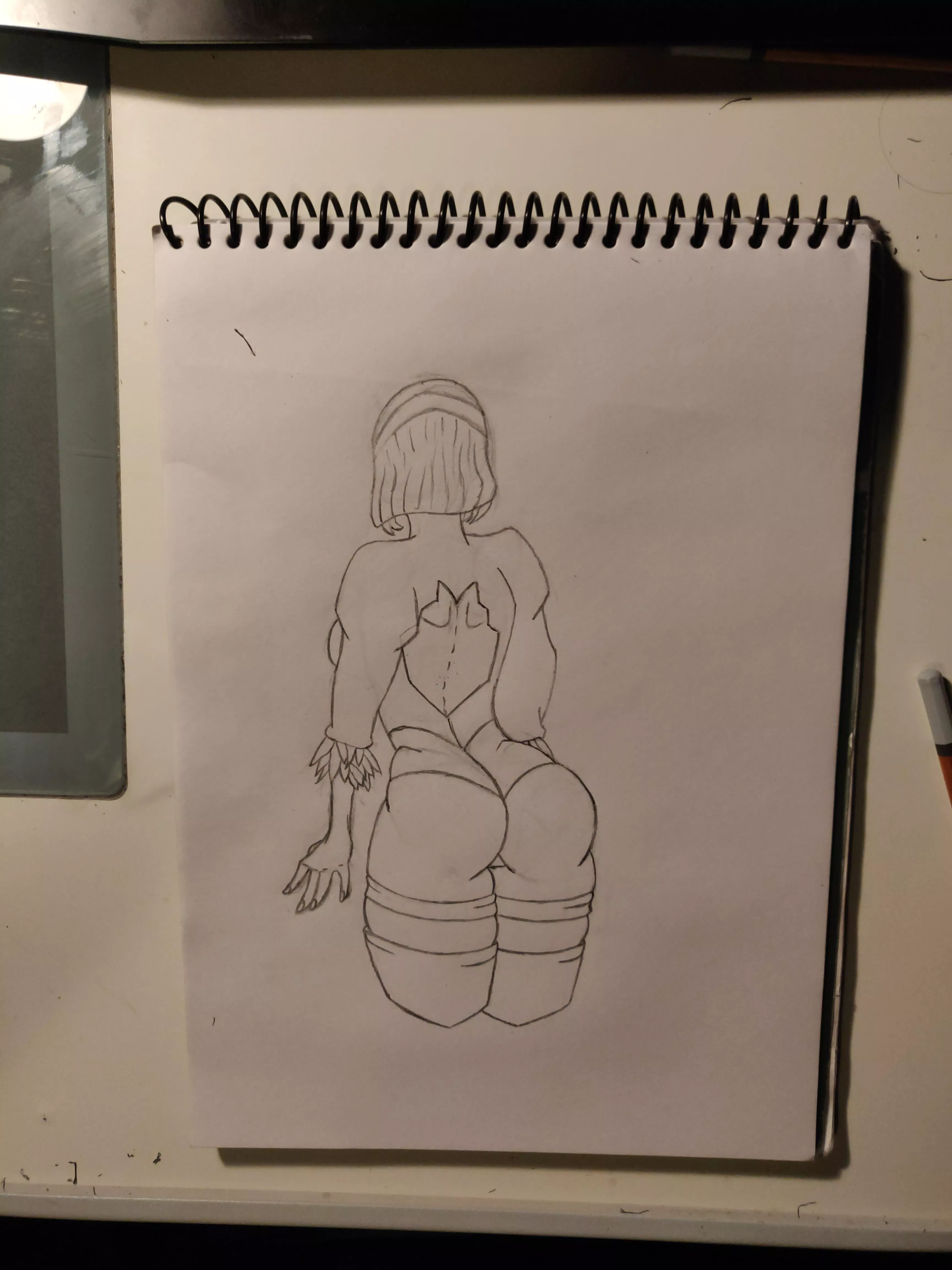 Fun fact: 2B's ass contains more polygons than the entirety of The Legend Of Zelda: Ocarina Of Time. posted by HAIRY_McSTROGE