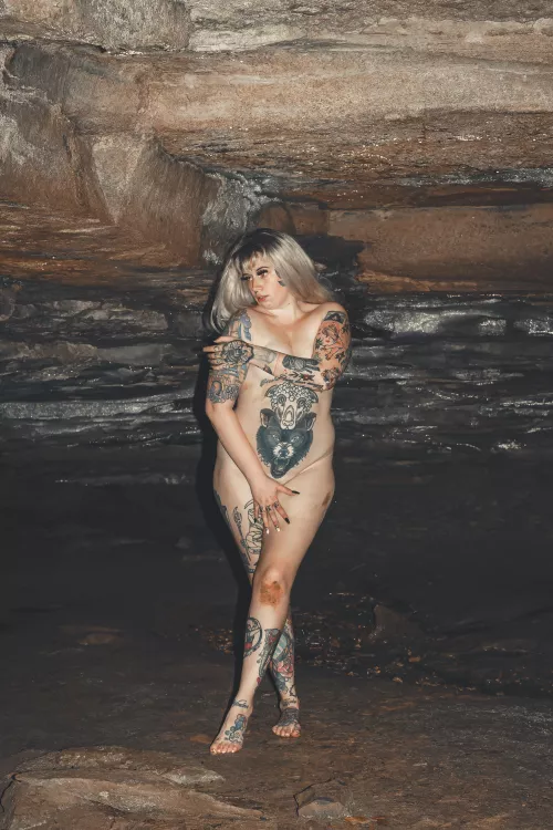 Fun shoot in a cave by ohseephotography