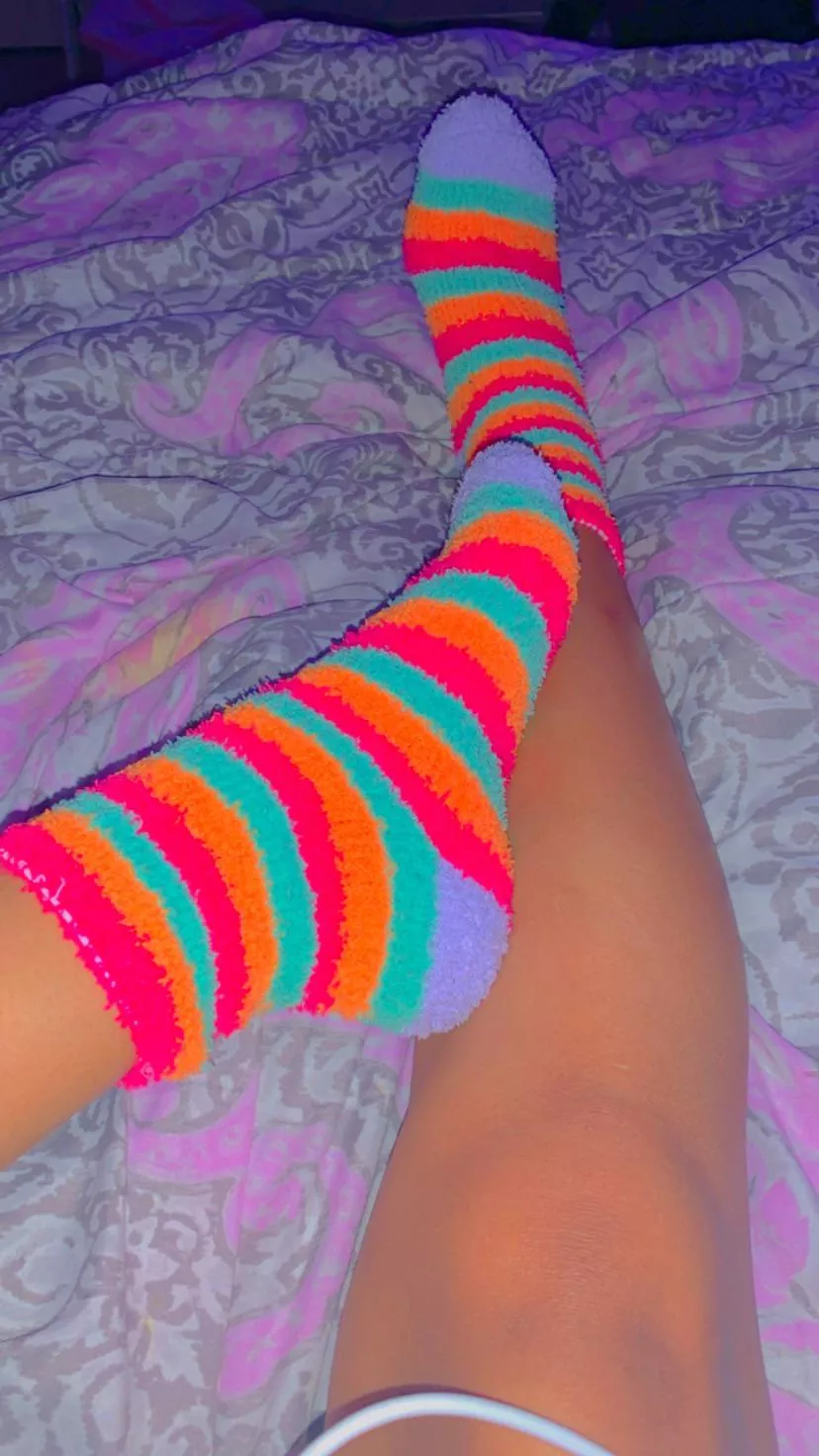Funky striped socks !! posted by [deleted]