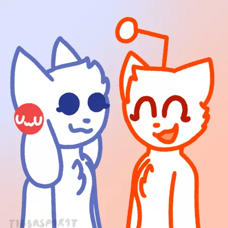 Furry Discord + Reddit (art by me) by T1G3RSP1R1T