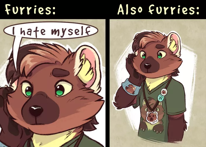 Furry meme, by me(@Azsharakletete on twitter) by Azshara-kletete