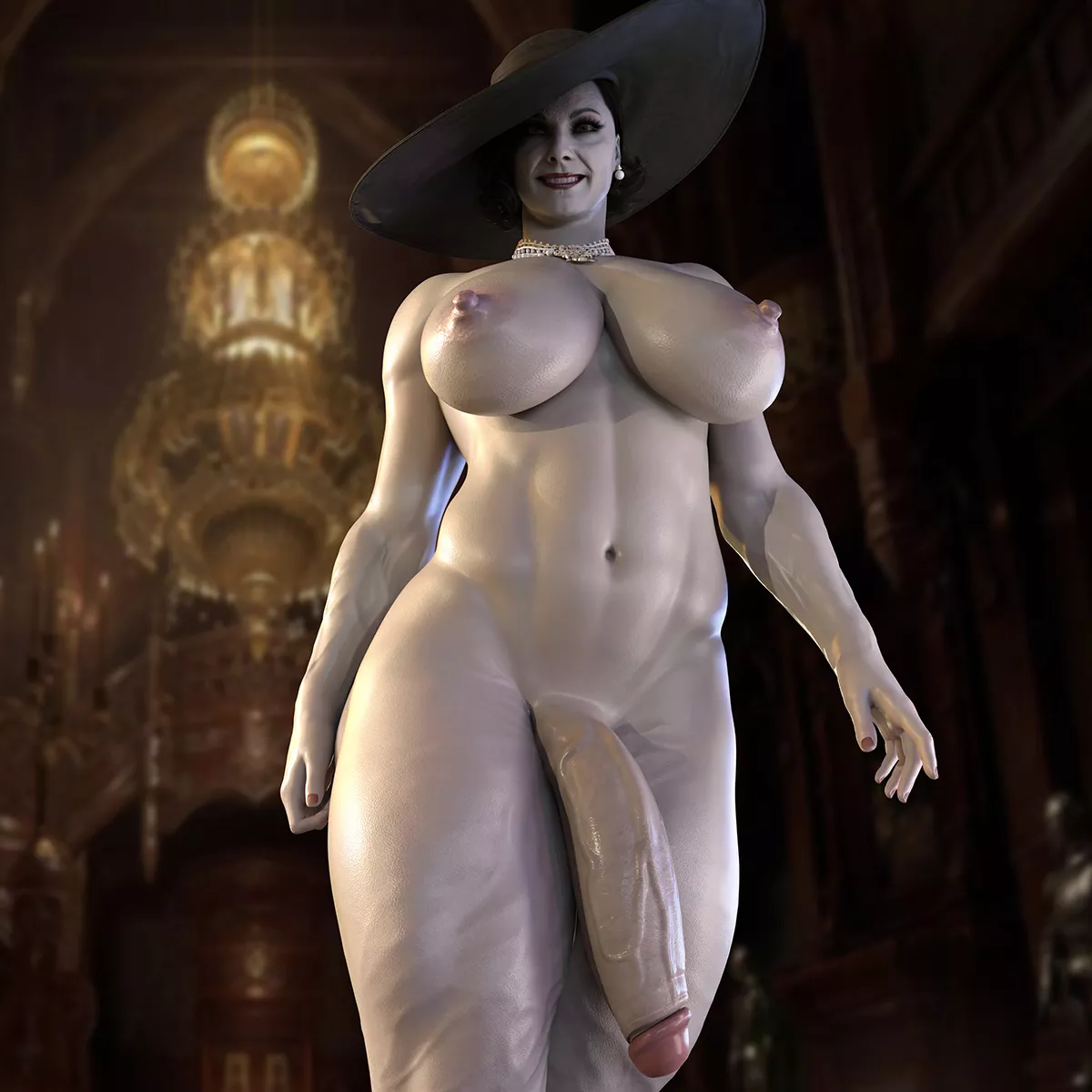 Futa Lady Dimitrescu (Nord Fantasy) [Resident Evil] posted by pouli-
