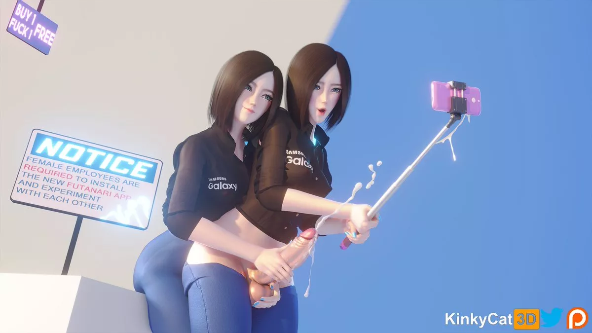 Futa Samantha (KinkyCat3D) [Samsung] posted by pouli-
