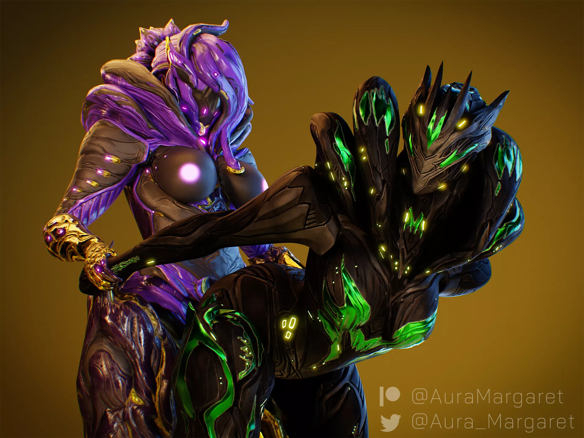 (Futa) [Saryn OC] on [Saryn OC] action! posted by AuraMargaret