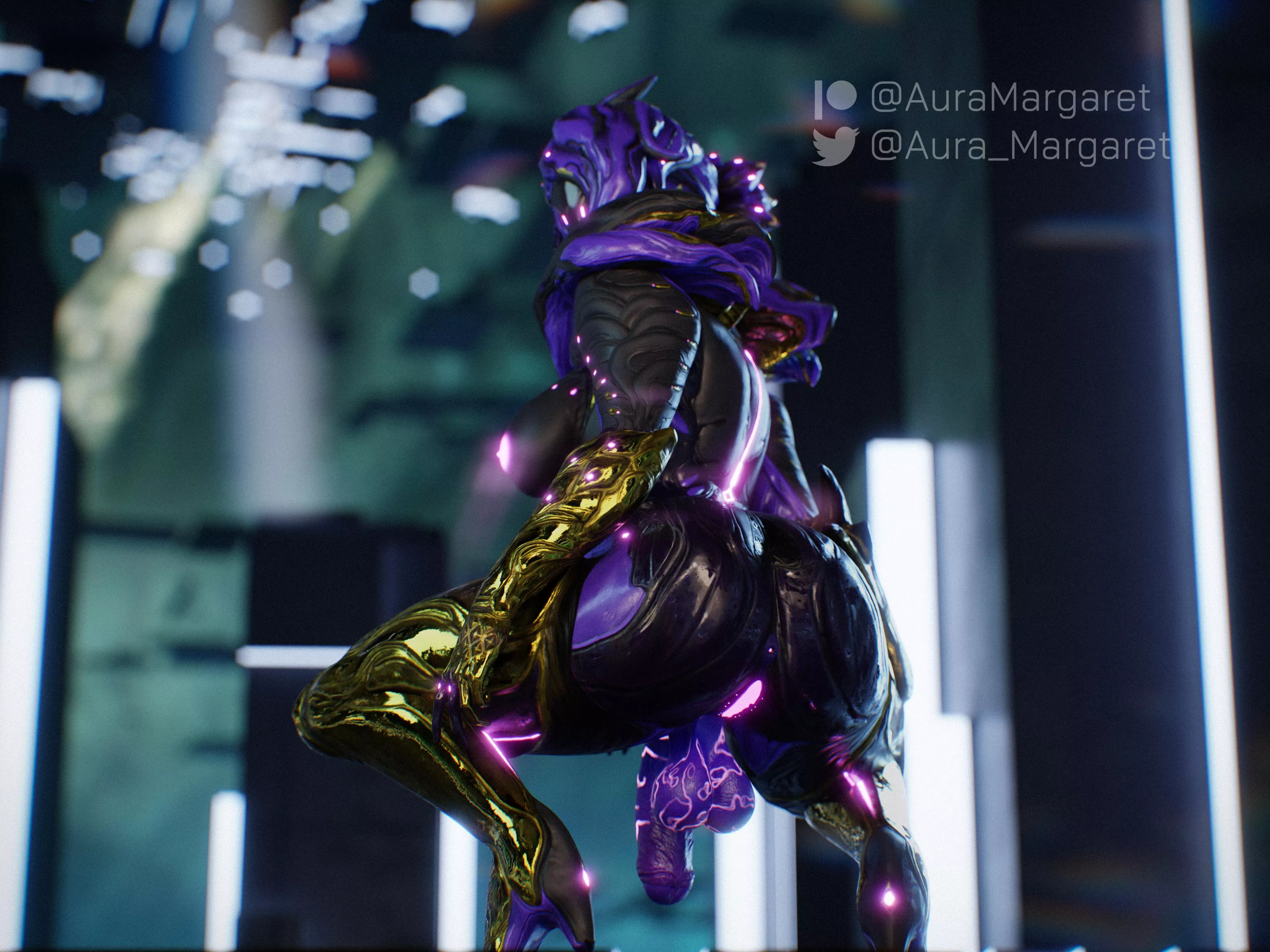 Futa [Saryn] OC - Presenting posted by AuraMargaret