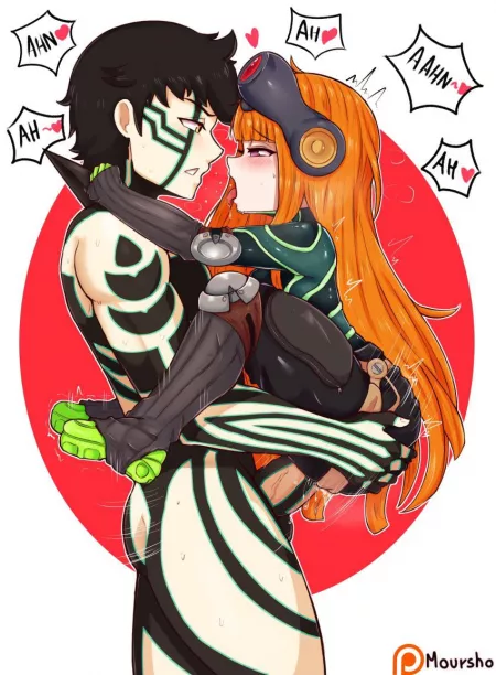 Futaba and Demi Fiend fucking by makoto-fapper