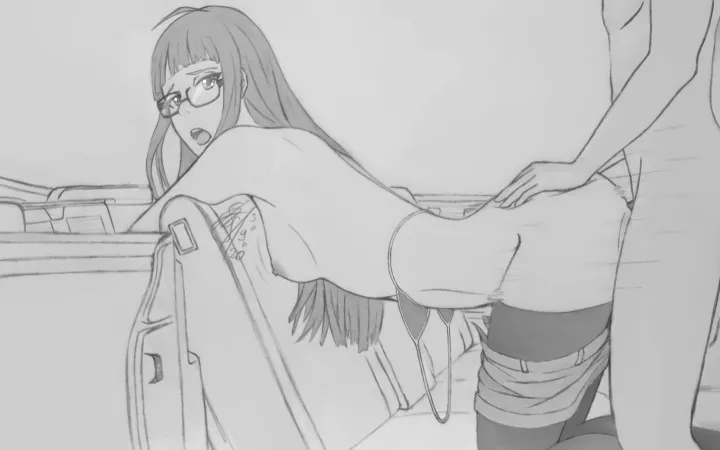 Futaba Sakura Sketch by me (BladeSHG) by BladeSHG