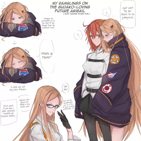 Future Abigail And Ritsuka [Fate/Grand Order] by JeanneDAlter