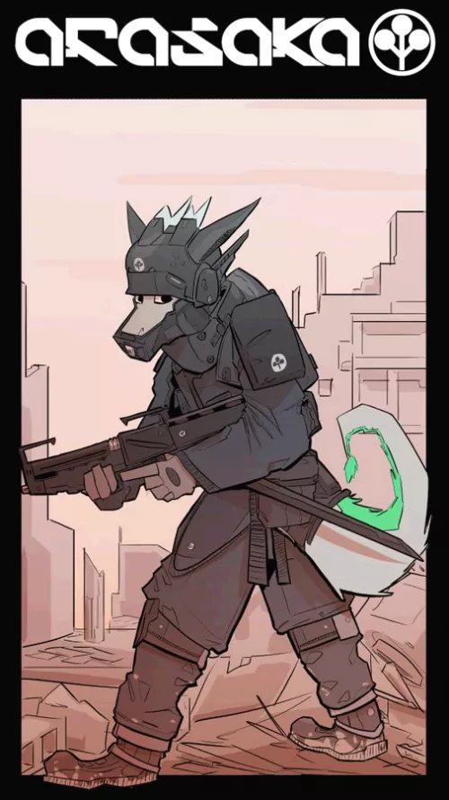 Future Soldier (by me) by alphaiguessartist2