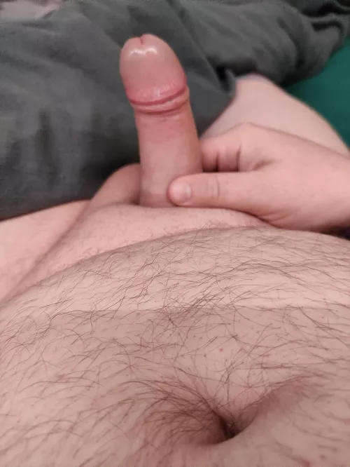 fuzzy belly hard cock ☺️ by fattychubalt