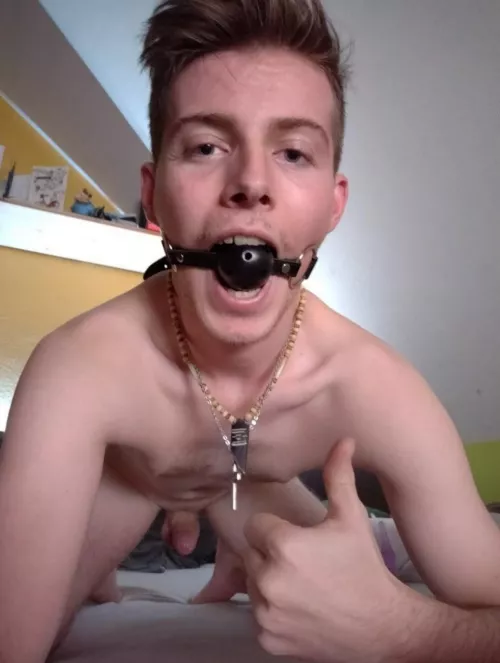 Gagged and ready for duty by like_what_yousee