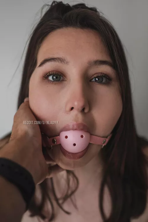 Gagged 😇 (OC) by Nladyy