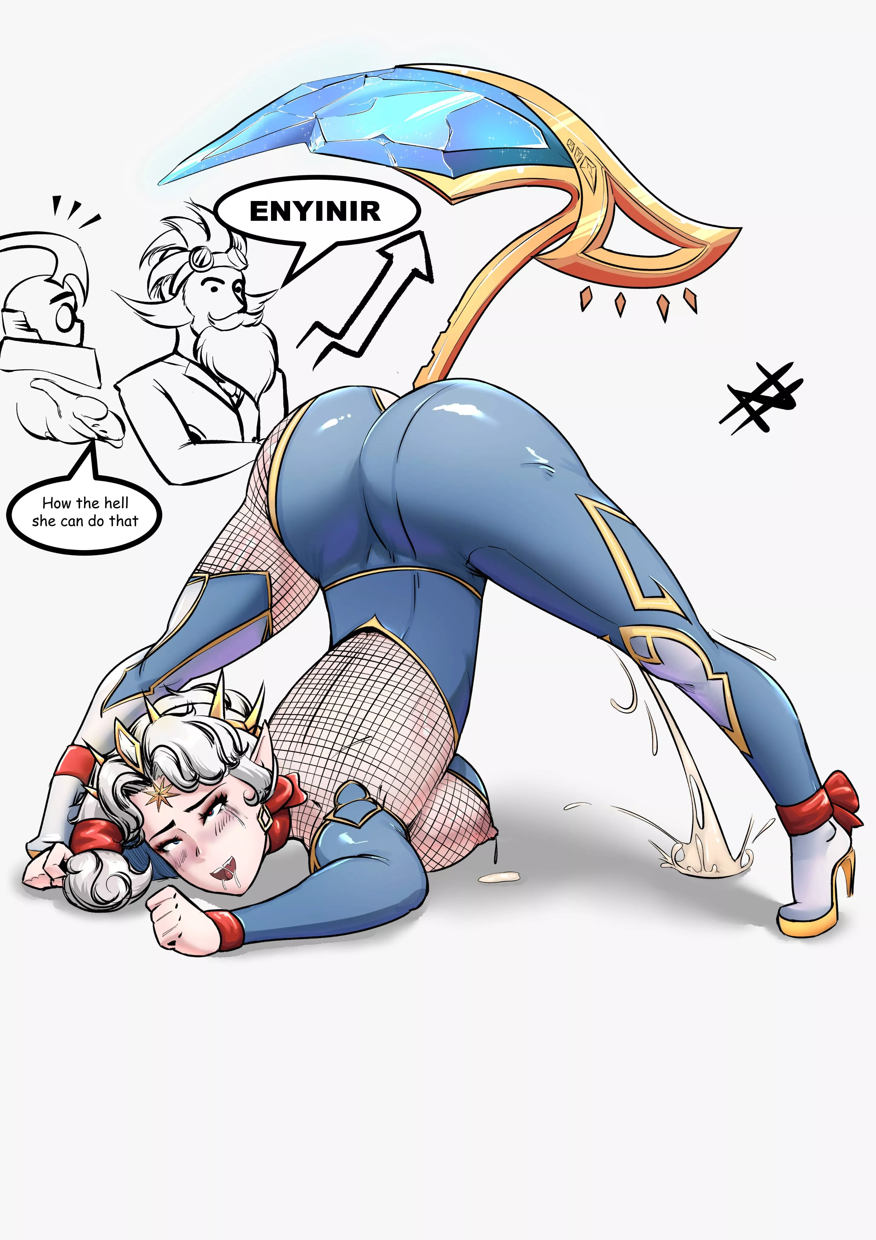 Galactic Conqueror Vora unusual trick (NedSkull) posted by gifsundgirls