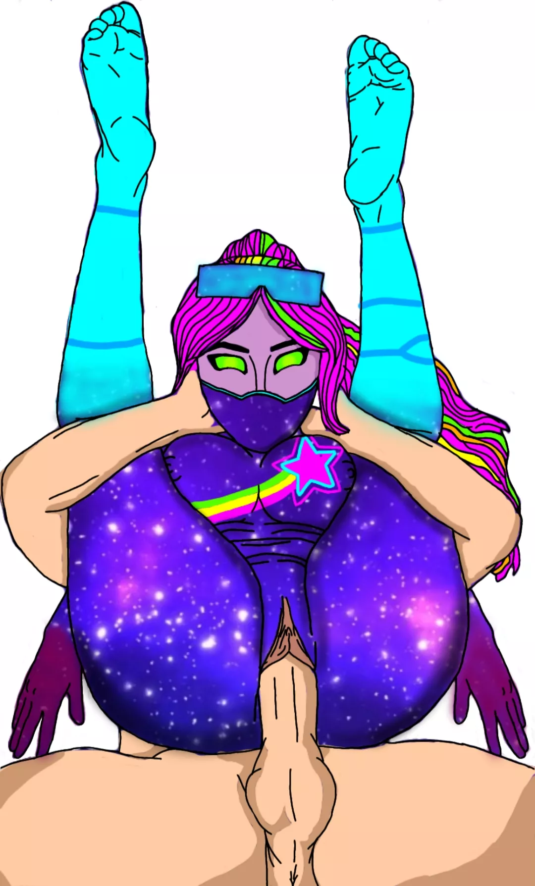 Galaxia have fun with full nelson (by me) posted by aminetaa
