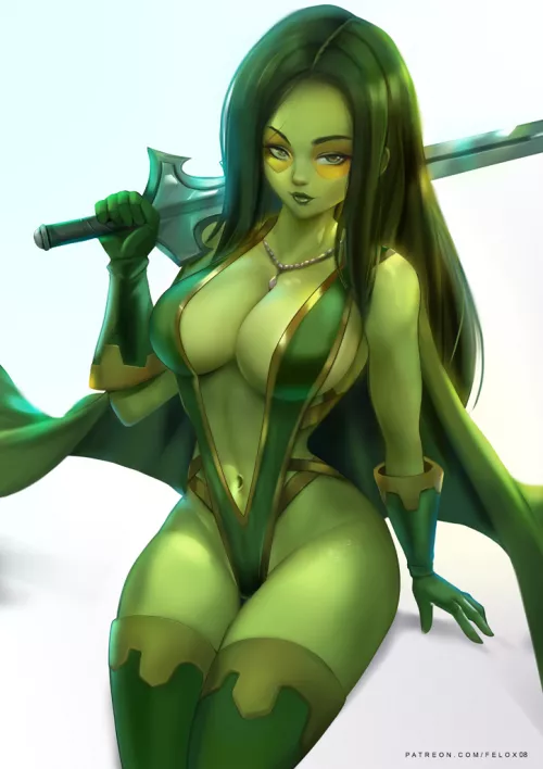 Gamora (Felox08) [Marvel] by Kuro-Oji