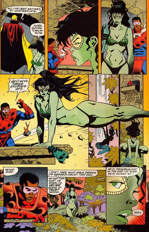 Gamora. [Warlock and the Infinity Watch #26] by International-End100