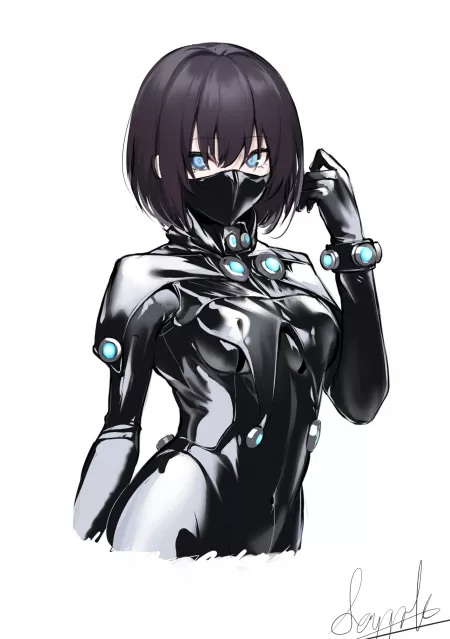 Gantz Suit & Mask by CheetahSperm18